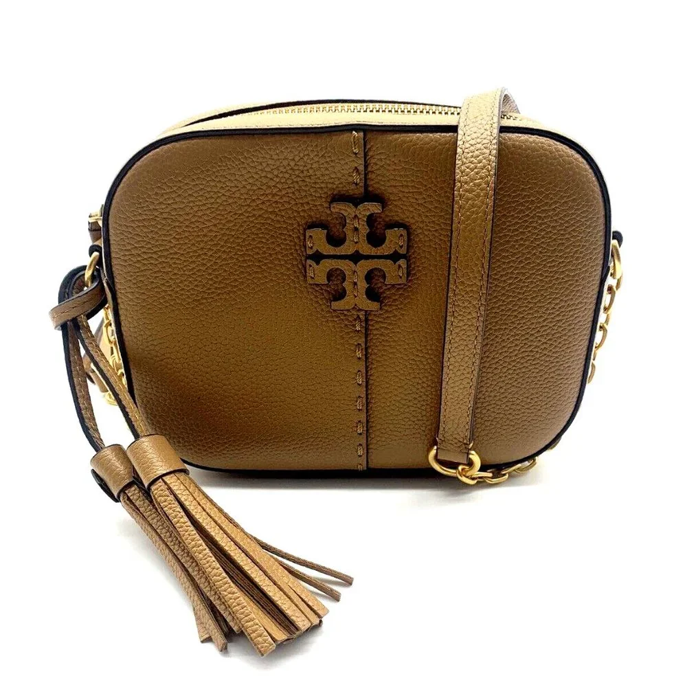 Tory Burch McGraw Leather Camera Bag